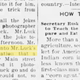 Excerpt of an article in the April 2, 1892 Oshkosh Northwestern newspaper in Oshkosh, Wisconsin (Newspapers.com)